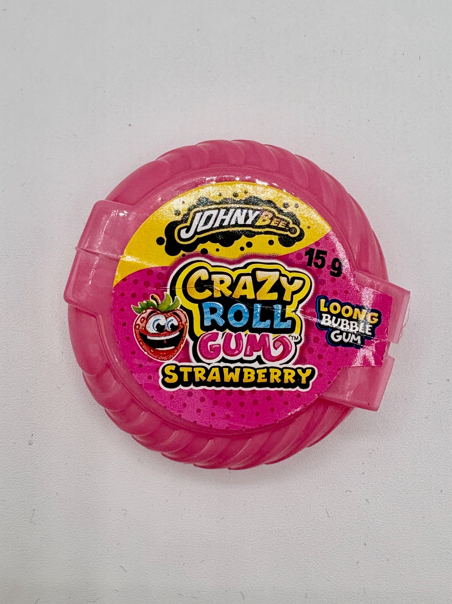 Crazy roll gum fraise