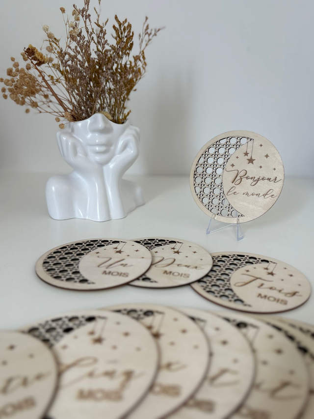 Disques étapes "Lune"