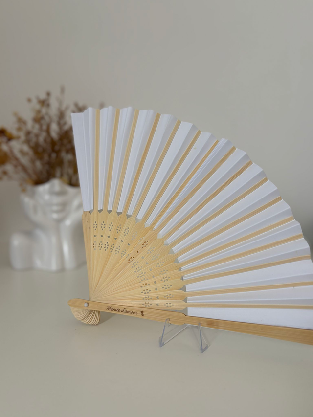 Eventail "Mamie d'amour"