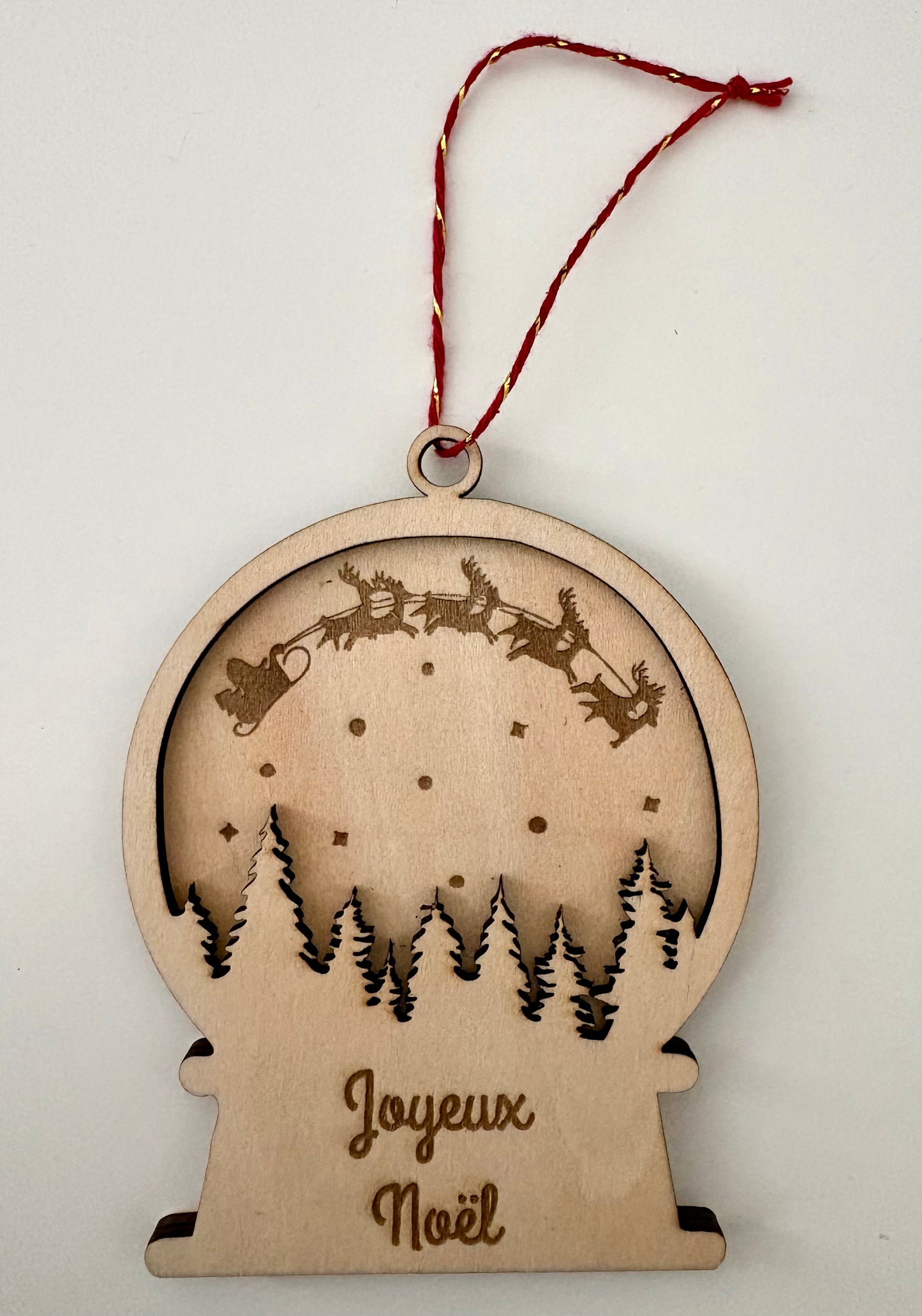 Boule " Traineau du Père-Noël"