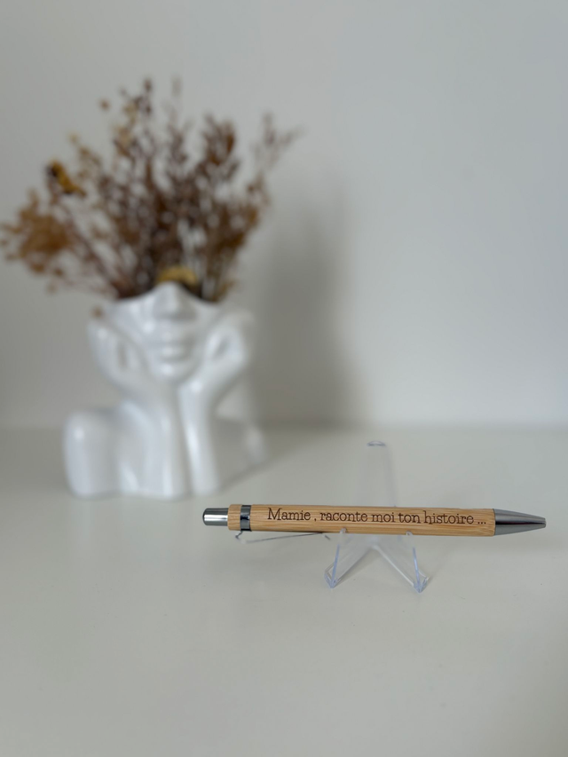 Stylo "Mamie raconte moi ton histoire"