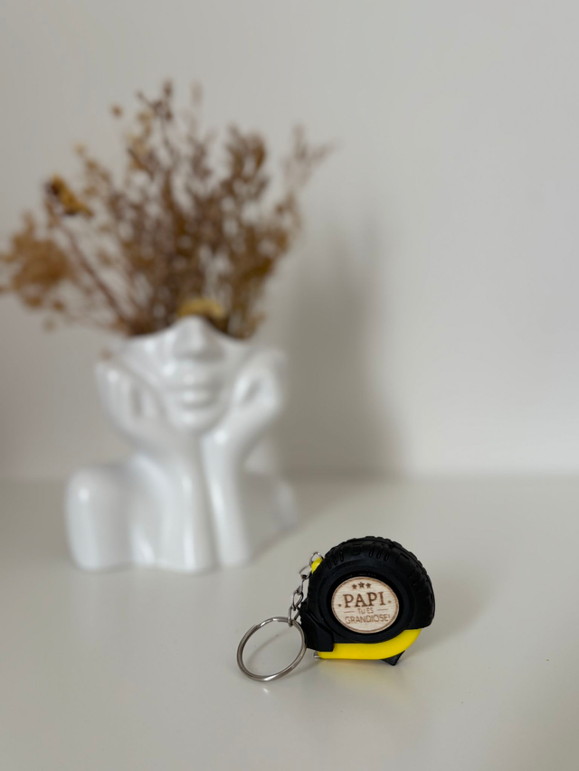 Mini mètre ruban "Papi tu es grandiose"