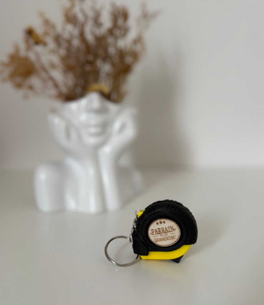 Mini mètre ruban "Papa tu es grandiose"