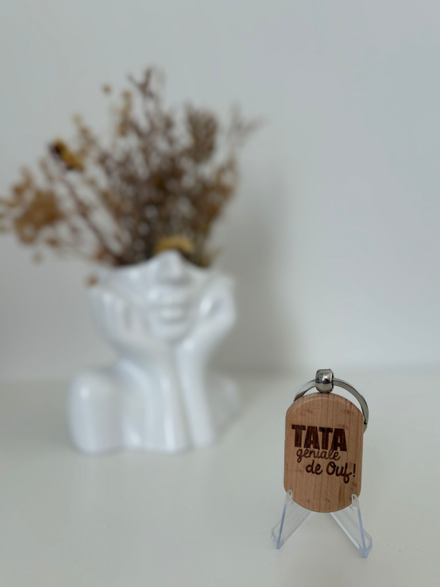 Porte clé "Tata géniale de Oufff"