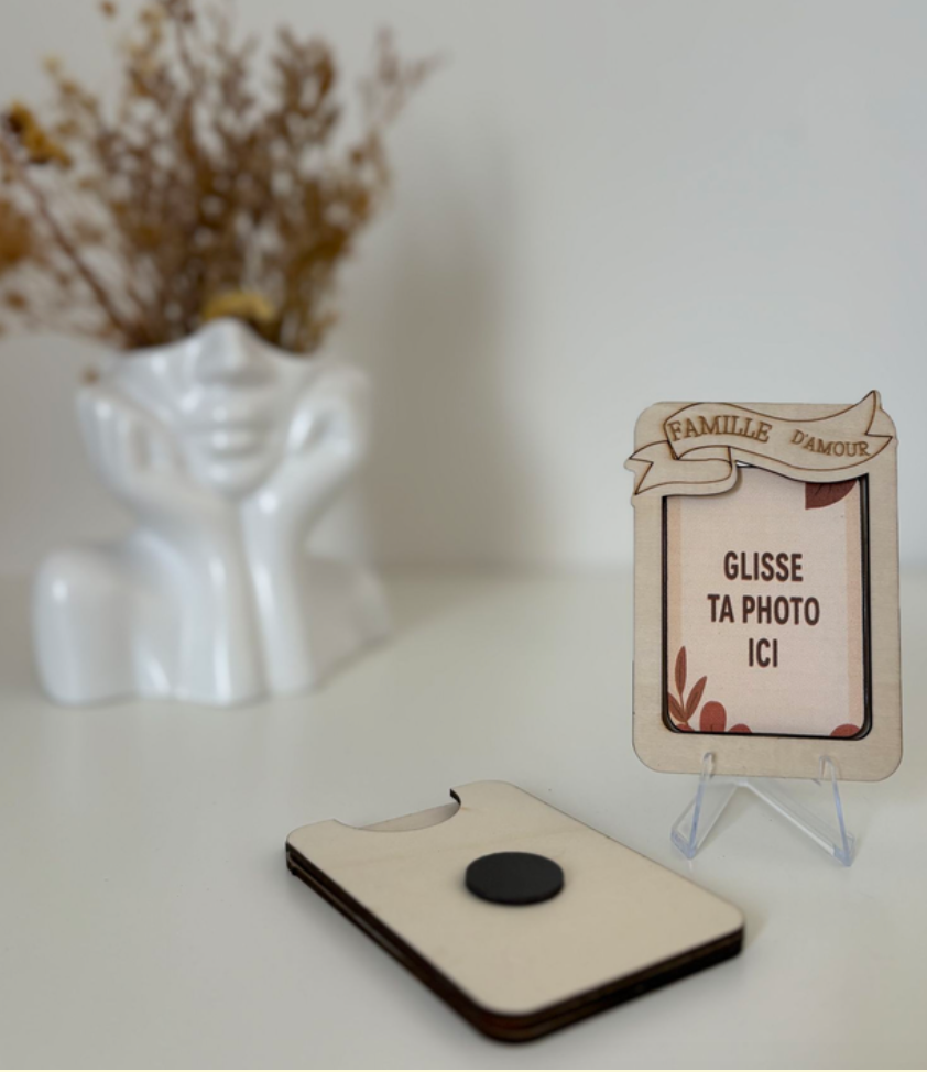 Magnet photo "Famille d'amour"