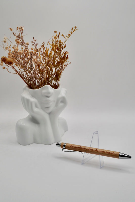 Stylo " Les paroles s'envolent , les écrits restent "