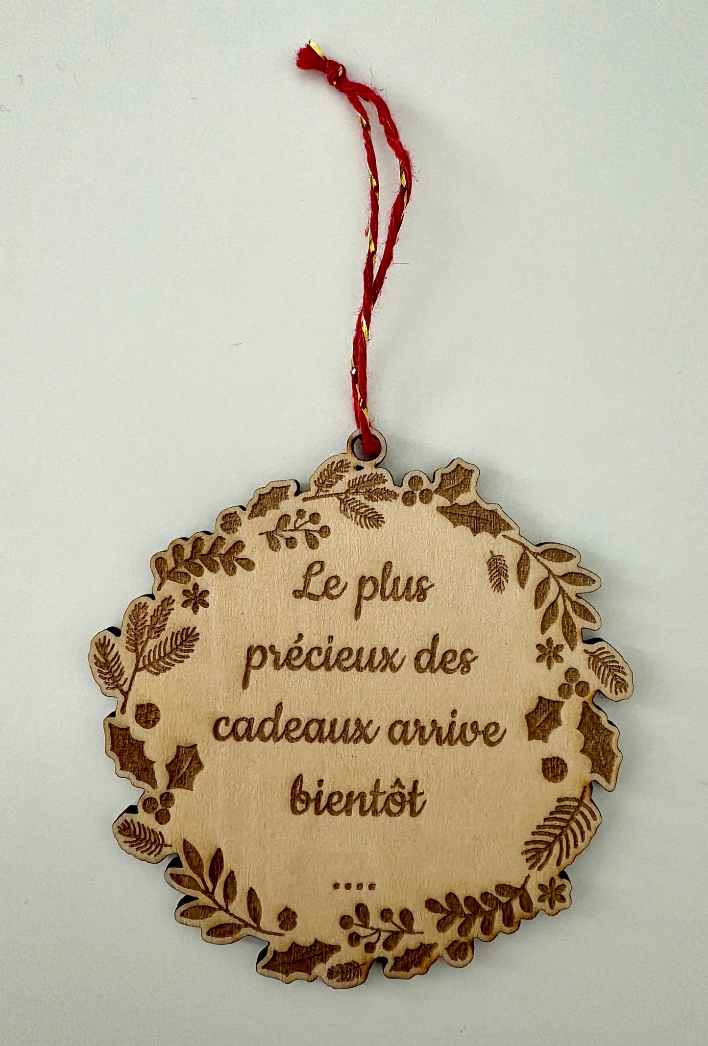 Boule de Noël " Mon précieux "