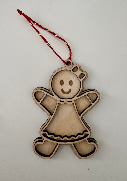 Suspension "Bonhomme Pain d'épice "