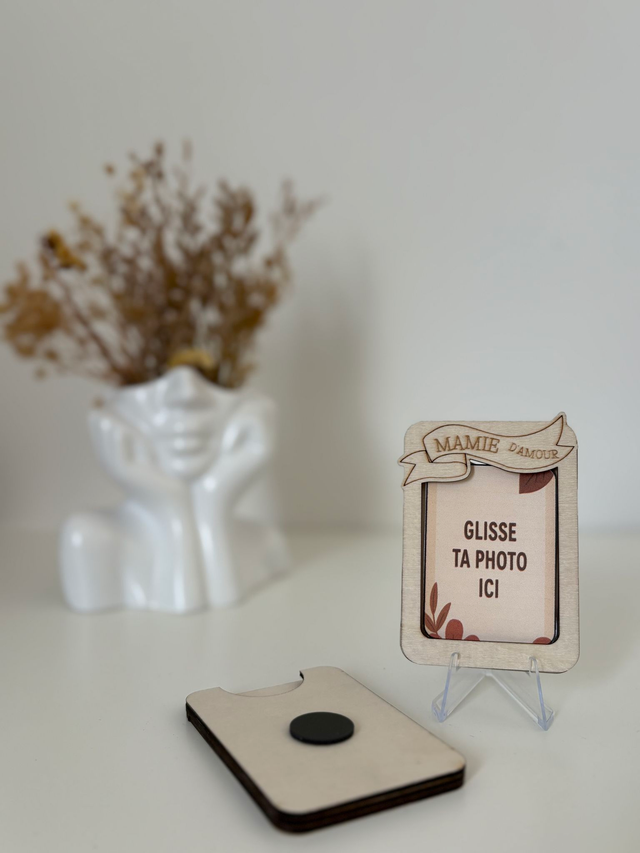 Magnet photo "Mamie d'amour"
