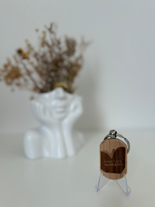 Porte clé "Allez tous vous faire aimer"