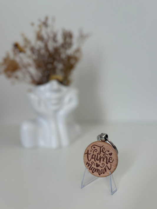 Porte clé "Je t'aime maman"