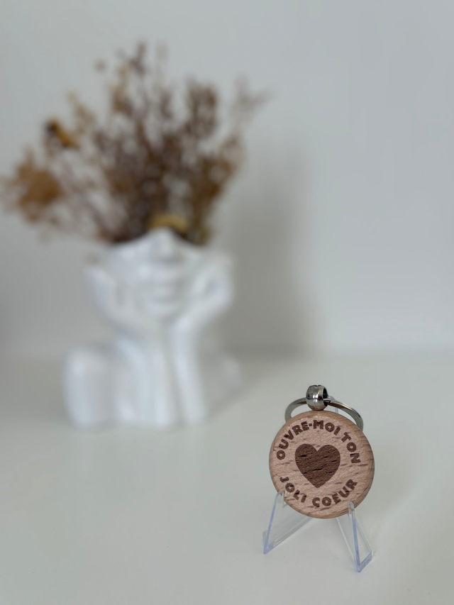 Porte clé "Ouvre moi ton joli coeur"