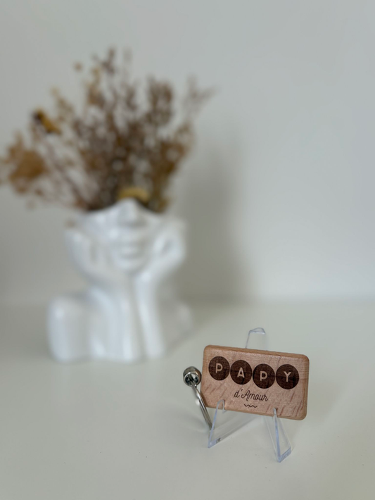 Porte clé "Papy d'amour"