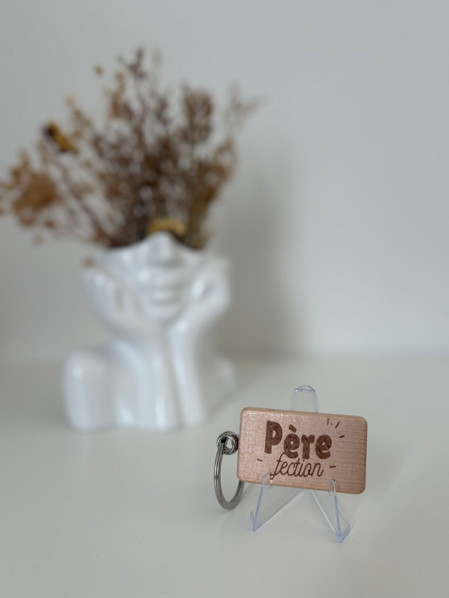 Porte clé "Père Fection"
