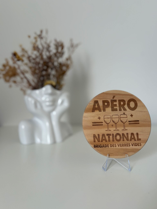 Sous verres "Apéro national Brigades des verres vides"