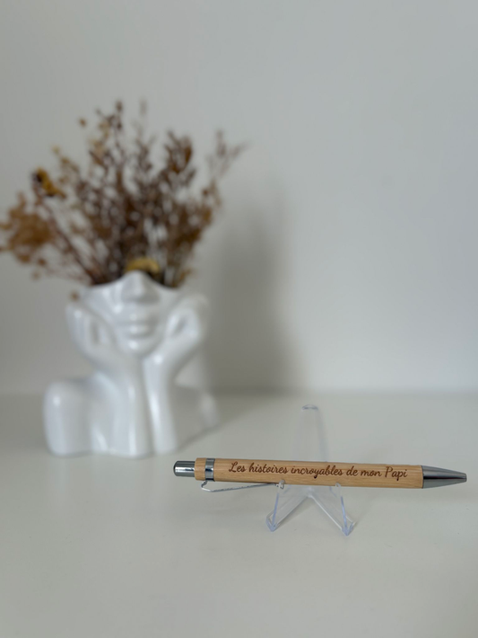 Stylo "Les histoires incroyables de mon Papi"