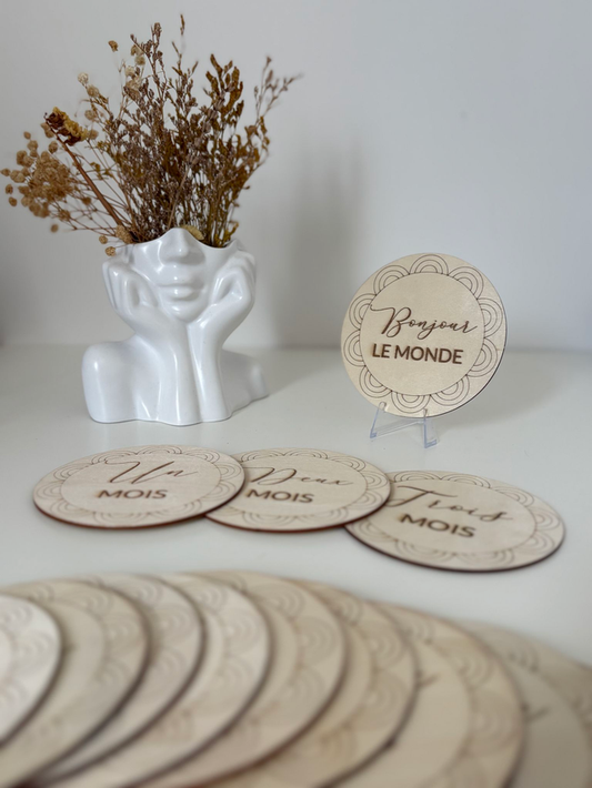 Disques étapes "Arc en ciel"