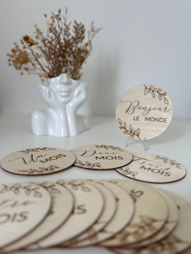 Disques étapes "Feuille"