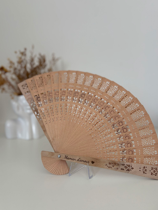 Eventail "Maman d'amour"